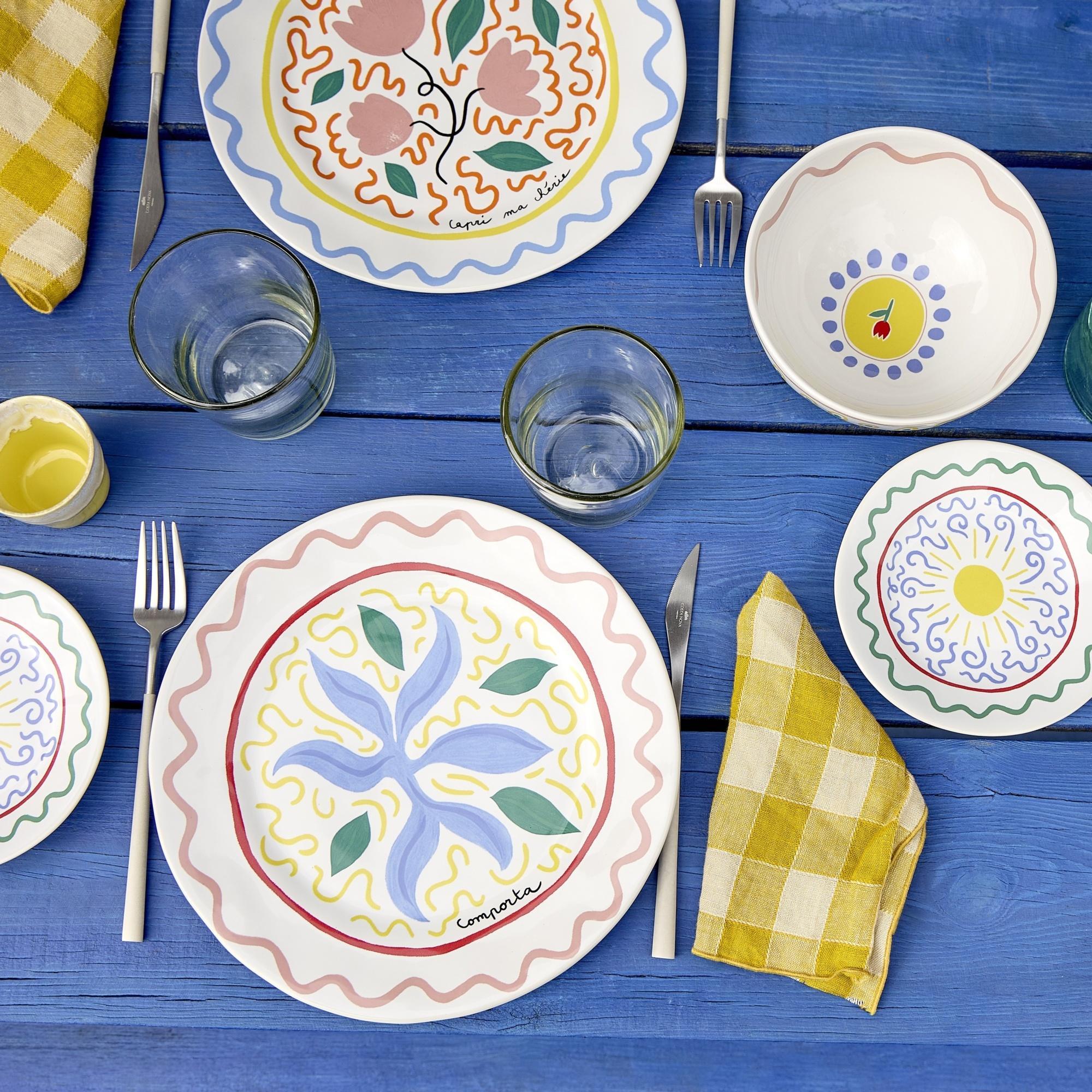 Costa Nova Summer Bliss Dinner Plate - Seaweed - Image 3