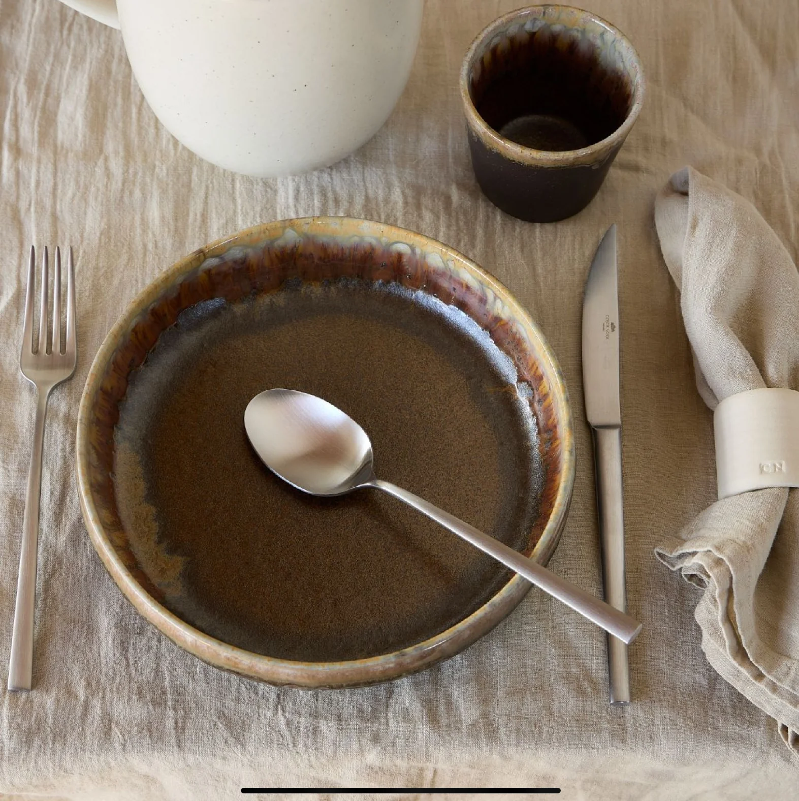 Costa Nova Vela 5pc Place Setting - Image 2