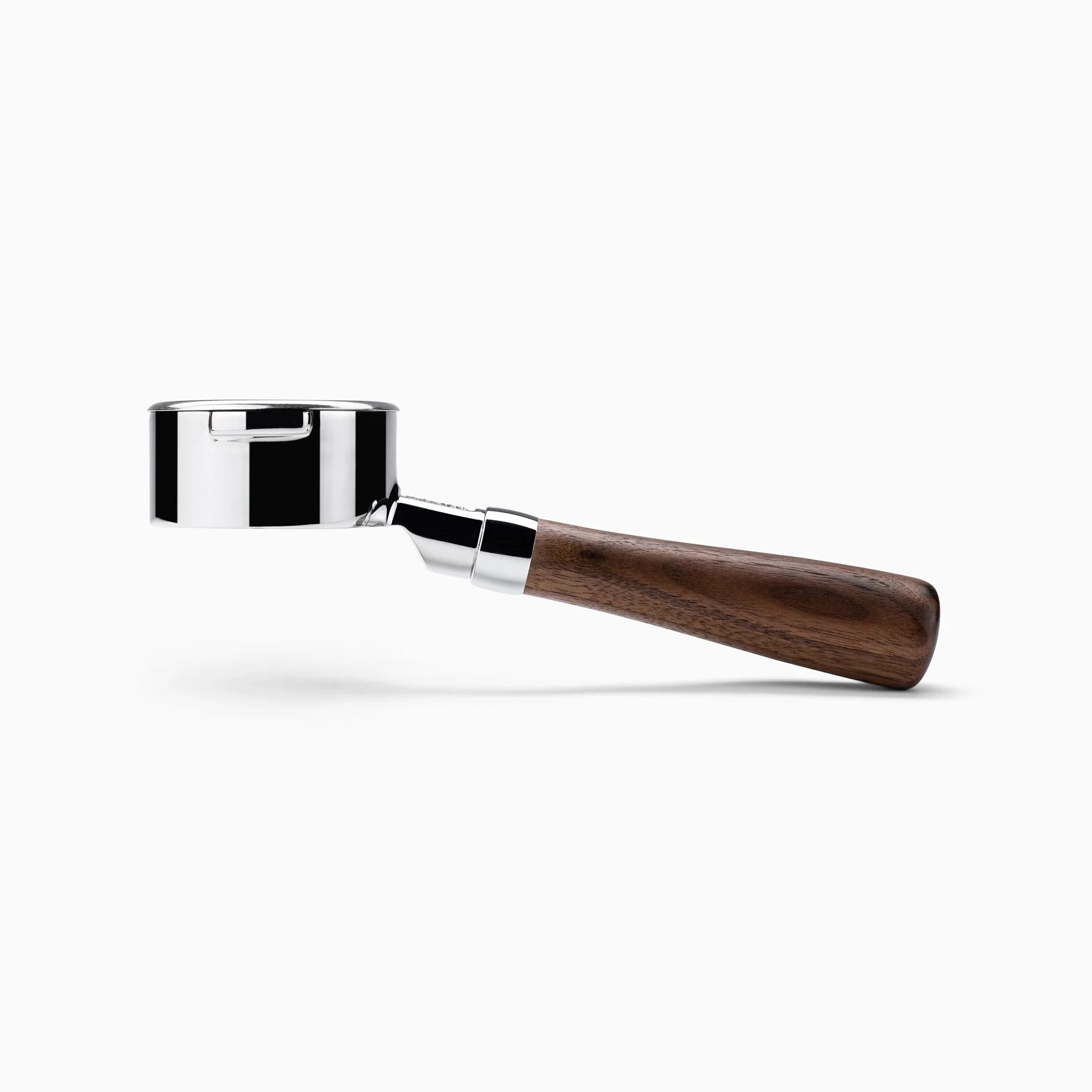 Crema Bottomless Portafilter - 58mm - Walnut - Image 3