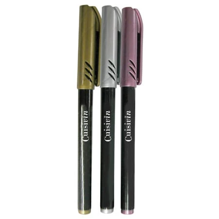 Cuisivin Wine Glass Metallic Markers - 3pk - Image 2