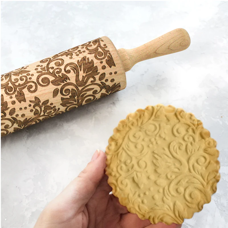 Danesco Embossed Rolling Pin - Image 3
