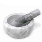 Marble Mortar + Pestle