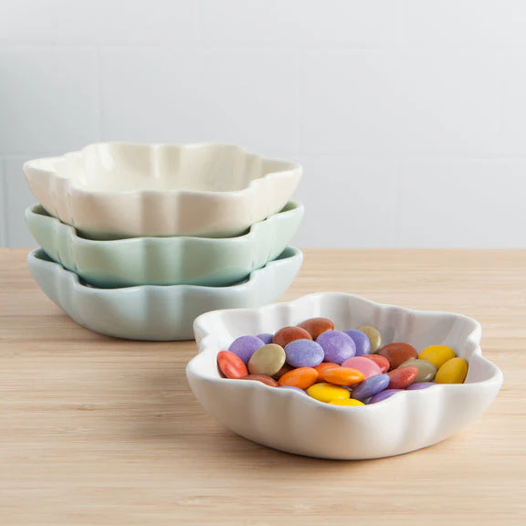 Dipping Dish Set/4 - Snowflake - Image 2