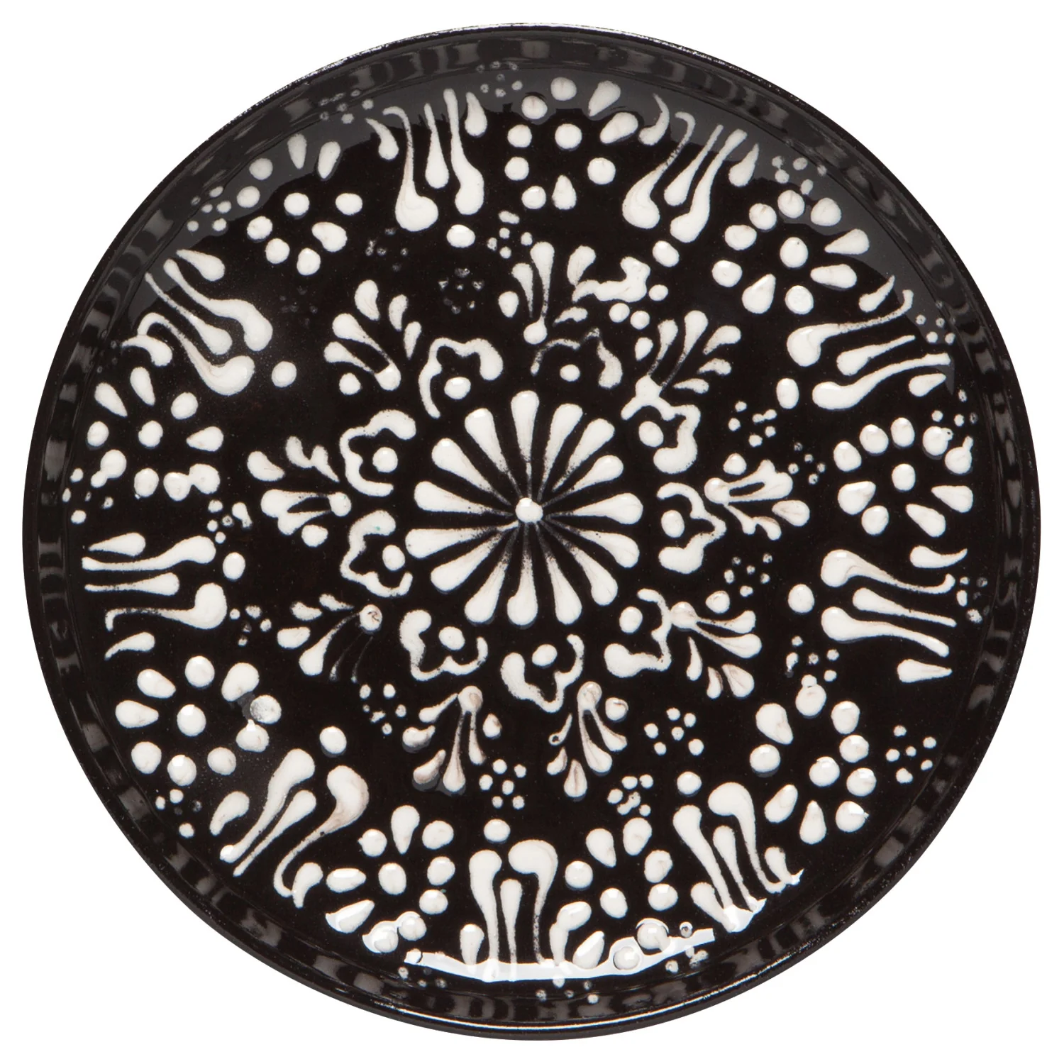 Dish - Evani Black (Turkish Hand-painted)