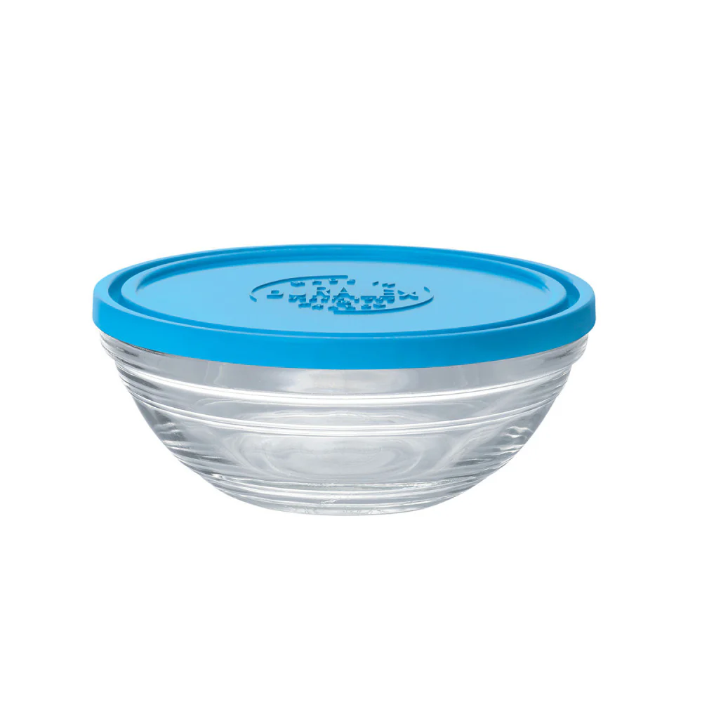 Duralex Lys Round Blue Lid 14cm - Image 2
