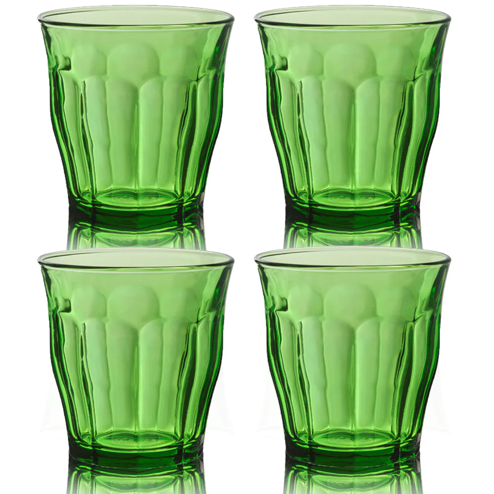 Duralex Picardie Green Glass Tumblers 310ml S/4 - Image 2