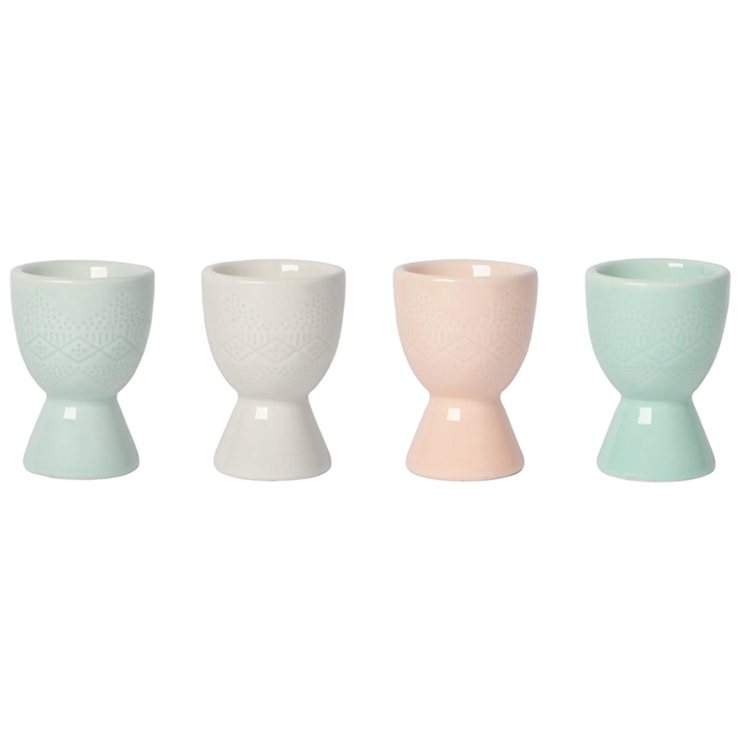 Egg Cups Adorn Assorted Set of 4