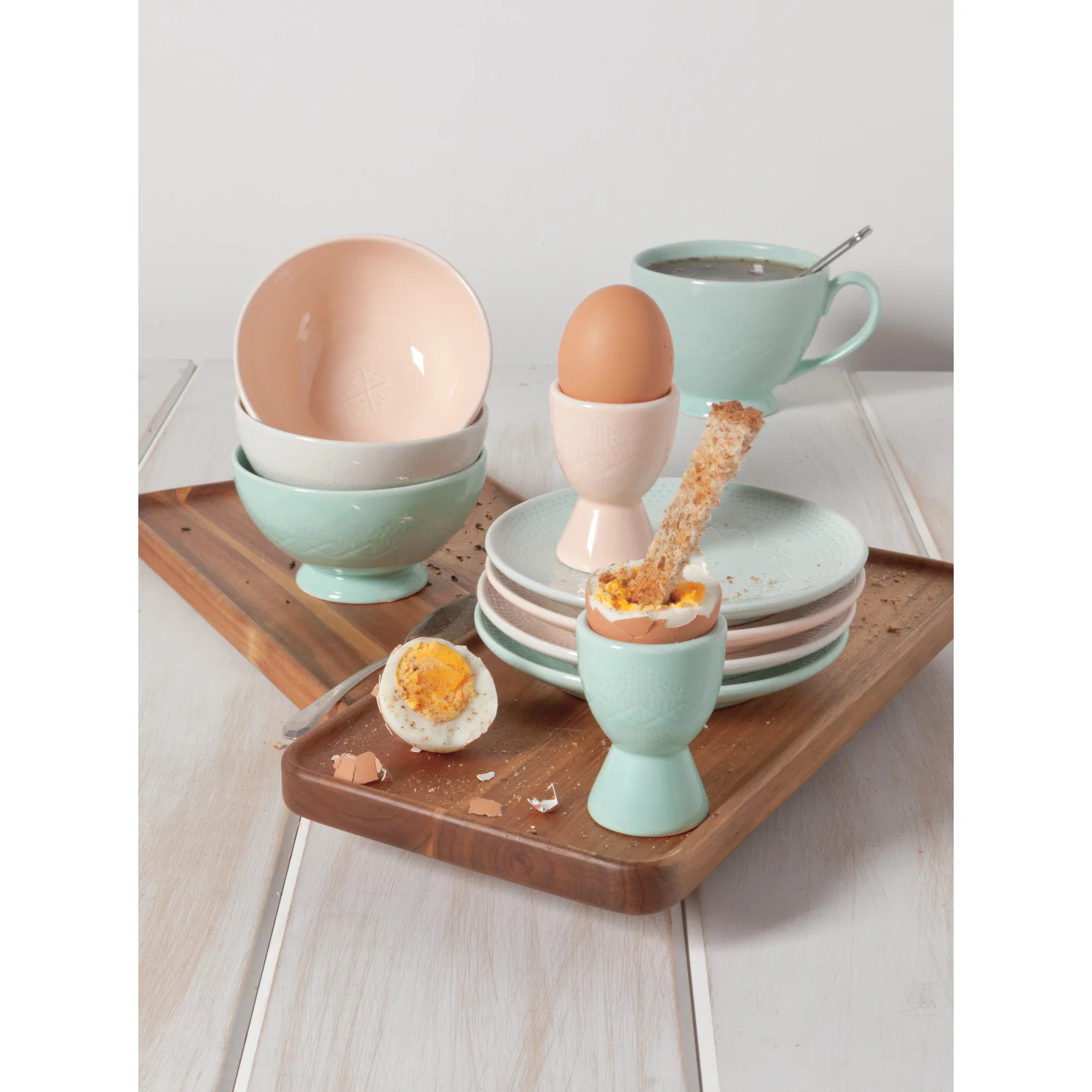 Egg Cups Adorn Assorted Set of 4 - Image 2