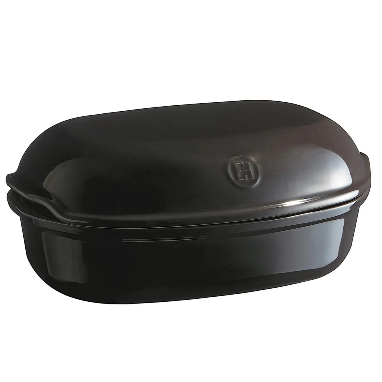 Emile Henry Large Artisan Loaf Baker - Fusain - Image 2