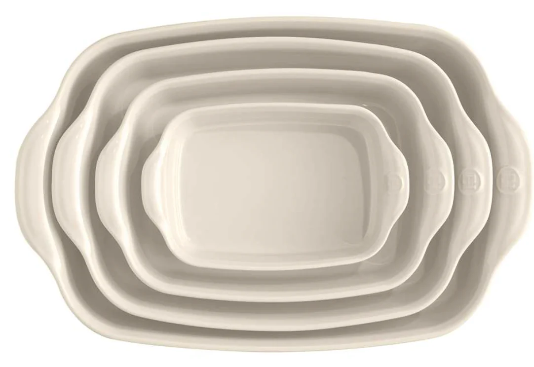 Emile Henry Argile Rect Baker 29x19cm   /  11.4x7.5" - Image 4