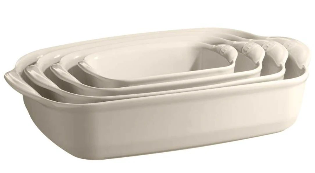 Emile Henry Argile Rect Baker 29x19cm   /  11.4x7.5" - Image 5