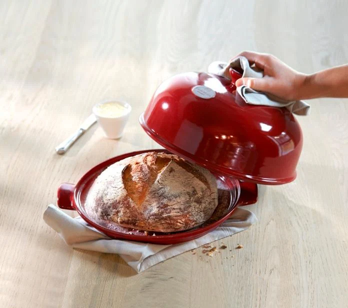 Emile Henry Grand Cru Bread Cloche Set - Image 4