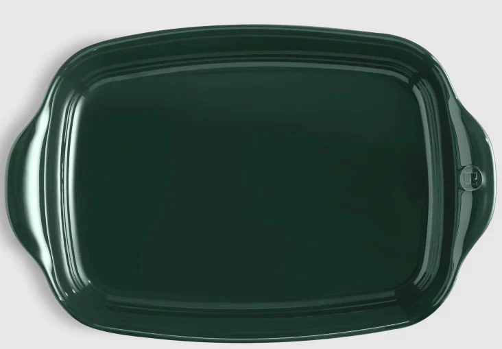 Emile Henry Large Rectangular Cedre Baking Dish - 42.5x28cm, 17x11", 4L - Image 3
