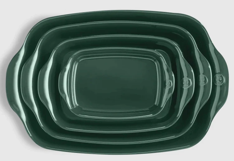 Emile Henry Large Rectangular Cedre Baking Dish - 42.5x28cm, 17x11", 4L - Image 5