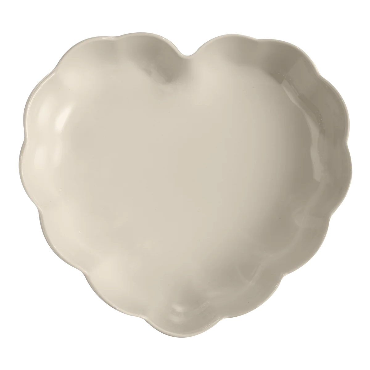 Emile Henry Madeleine Heart Shaped Cake Dish - Clay - Image 6