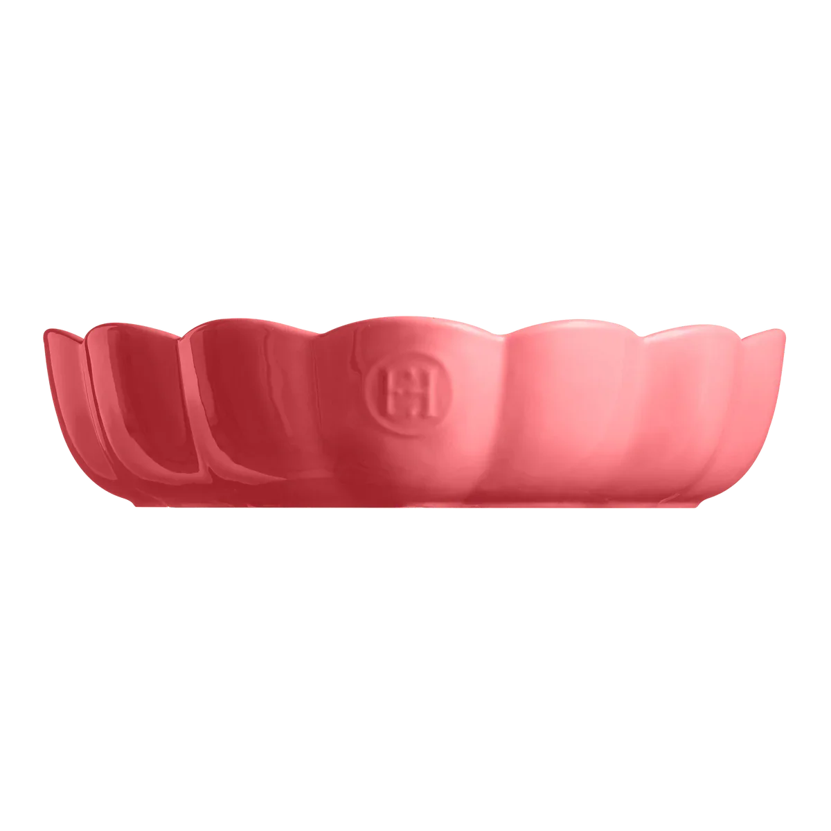 Emile Henry Madeleine Heart Shaped Cake Dish - Rose Candy - Image 5
