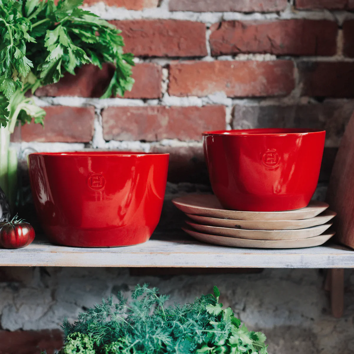 Emile Henry Salad Bowl Medium - Grand Cru - Image 4