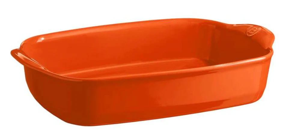 Emile Henry Toscane Rect Baker 35x25.5cm