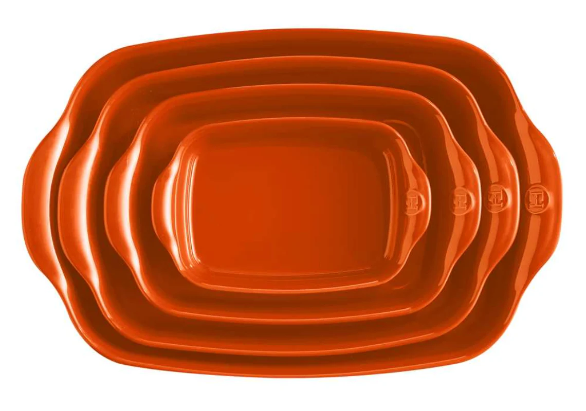 Emile Henry Toscane Rect Baker 35x25.5cm - Image 3