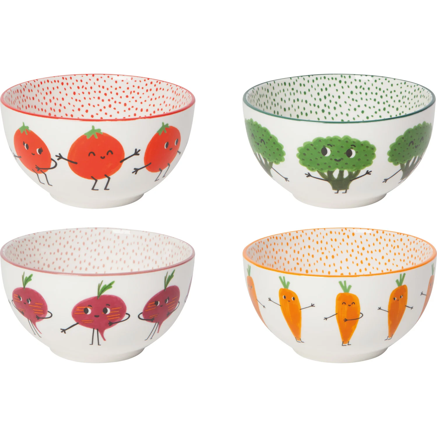 EveryDay Bowl Set/4 - Funny Food