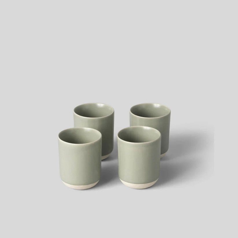 Fable The Cappuccino Cups 4pc - Beachgrass Green - Image 2