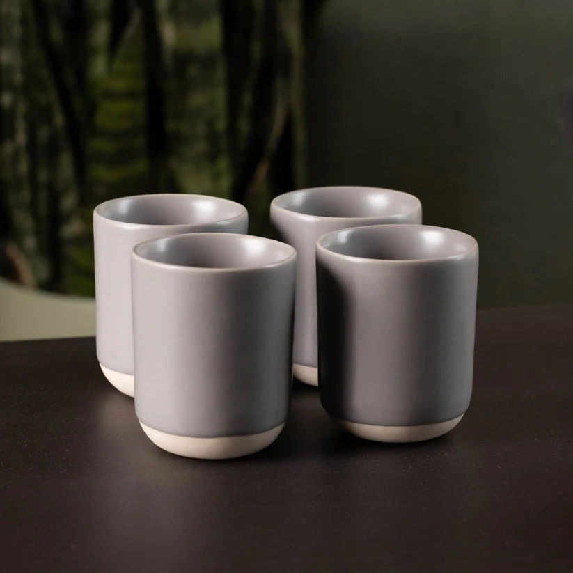 Fable The Cappuccino Cups 4pc - Dove Gray - Image 3