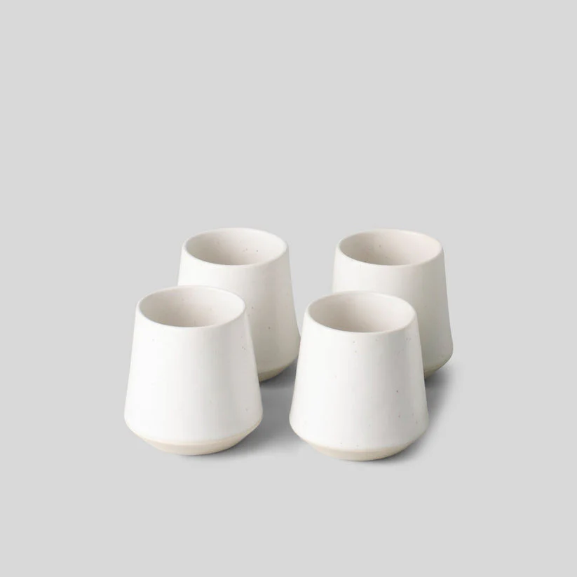 Fable The Cups 4pc - Speckled White - Image 3