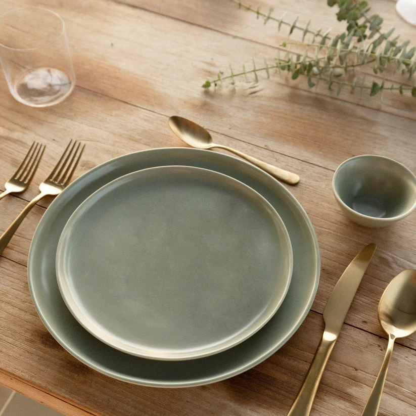 Fable The Salad Plates 4pc - Beachgrass Green - Image 2
