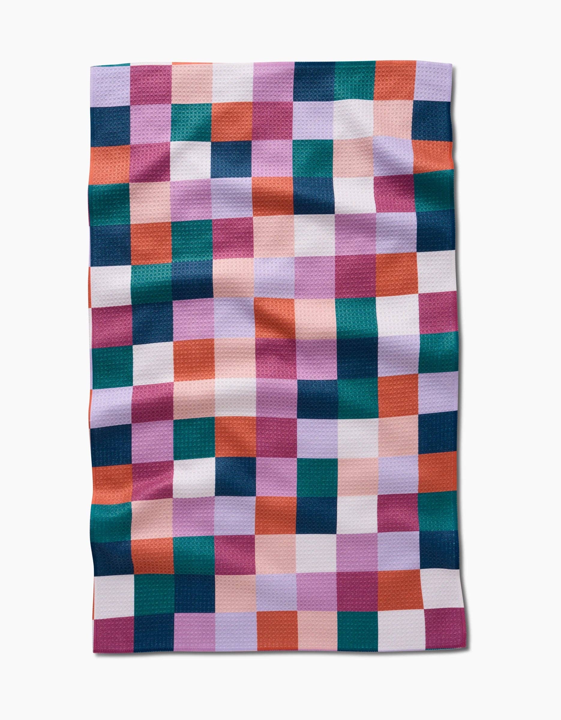 Fall Checkers Tea Towel *Price includes $3 Tariff