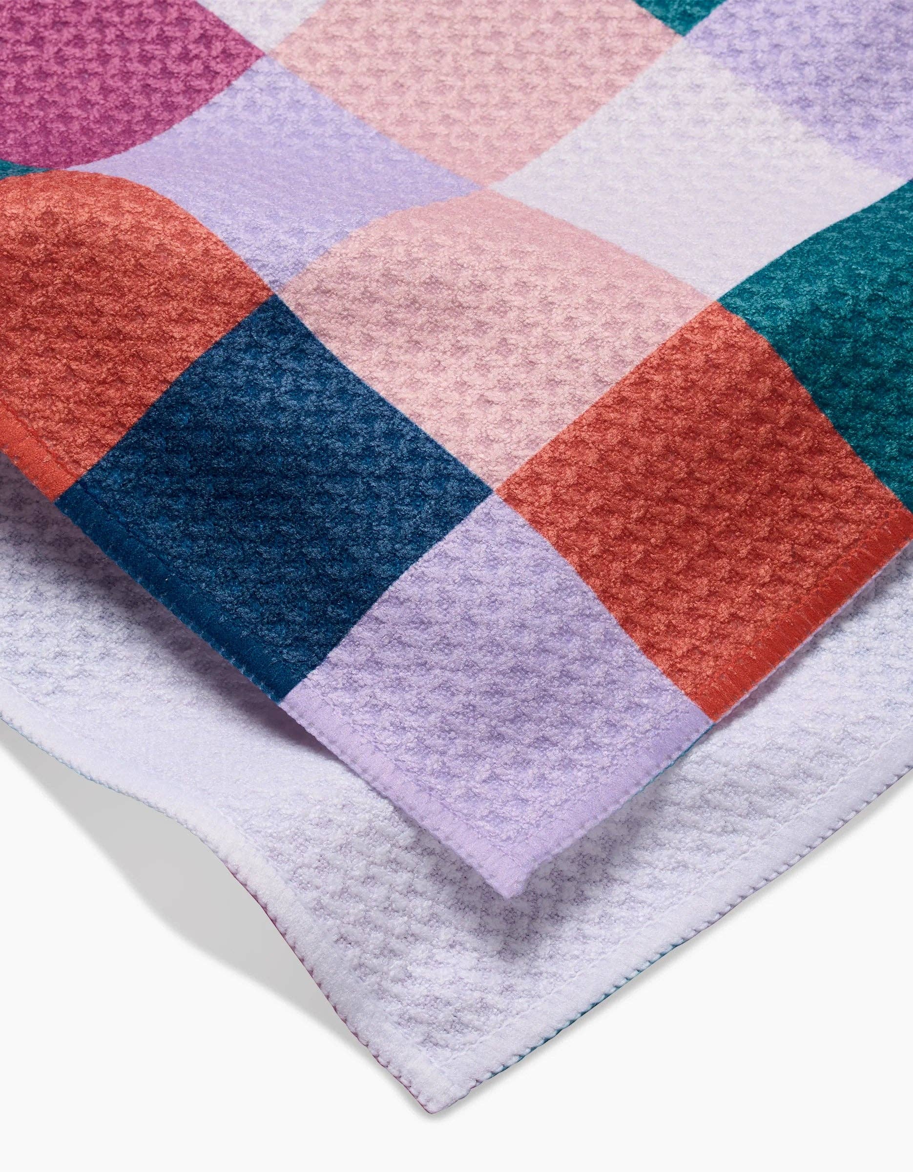 Fall Checkers Tea Towel *Price includes $3 Tariff - Image 2