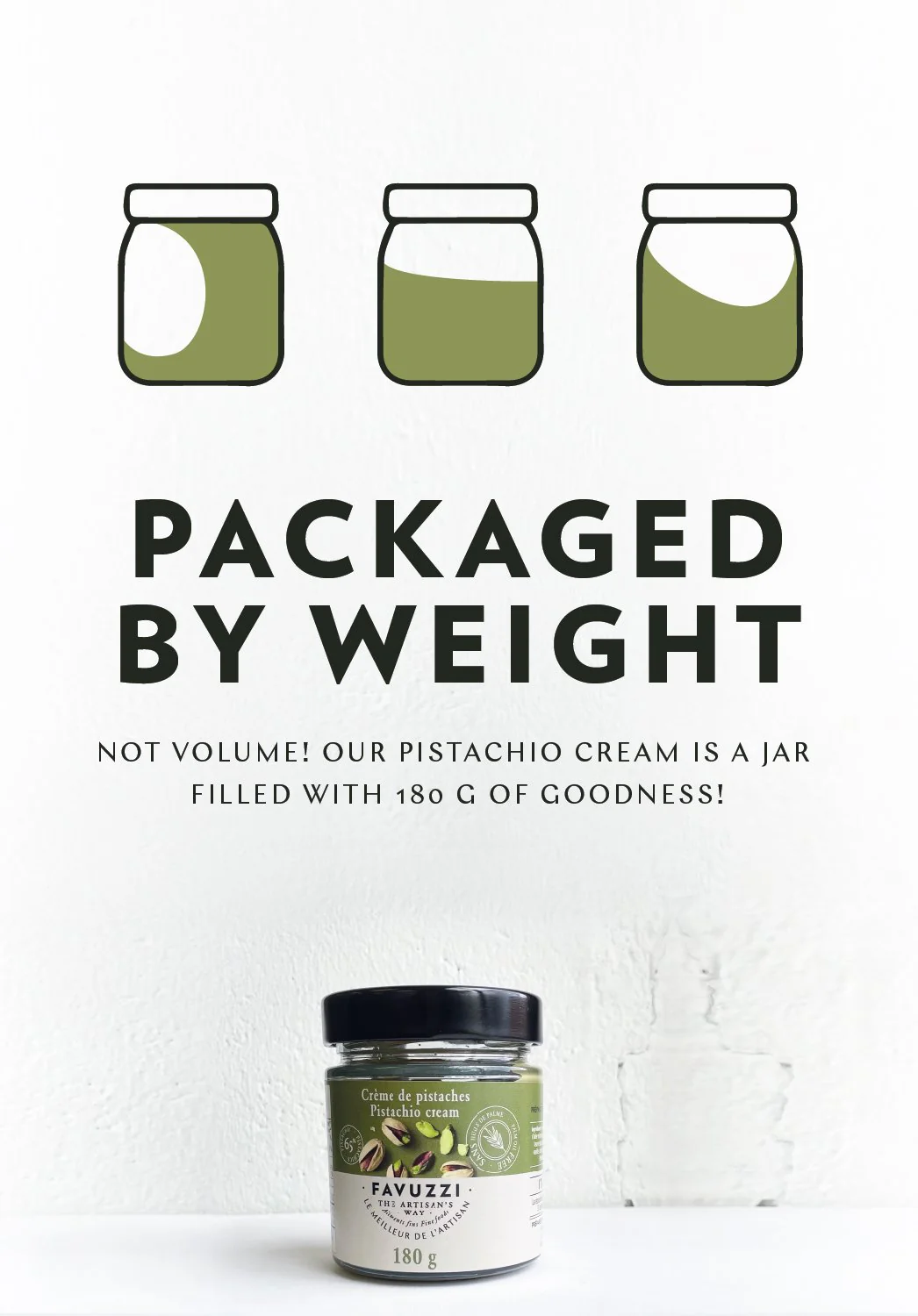 Favuzzi Pistachio Cream 180g - Image 3