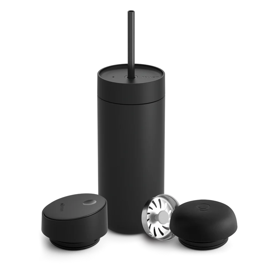 Fellow Carter 3-in-1 Sip System - Matte Black 16oz/473ml - Image 3