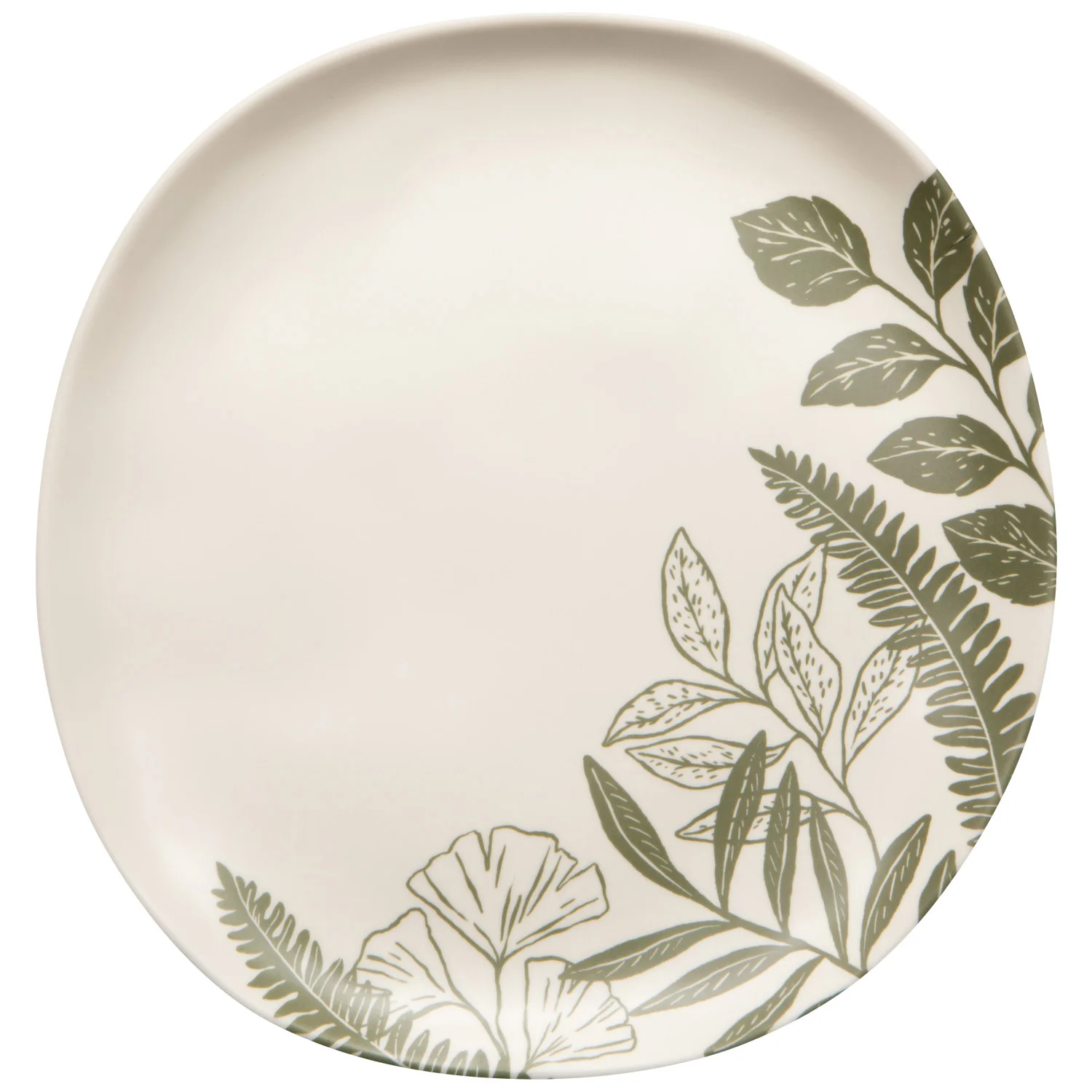 Fern & Frond Melamine Dinner Plate