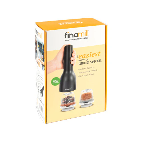 FinaMill Grinder - Black (battery operated) - Image 7