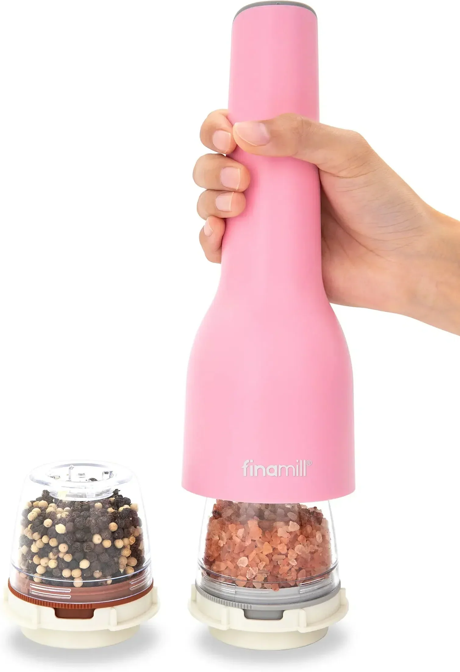 FinaMill Grinder - Pink (USB rechargeable) - Image 2