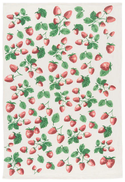 Floursack Dishtowel Set/3 - Berry Patch - Image 2