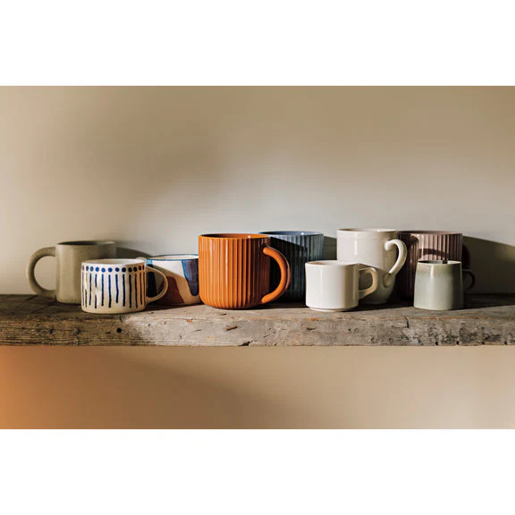 Fluted Mug 22oz - Cognac - Image 2
