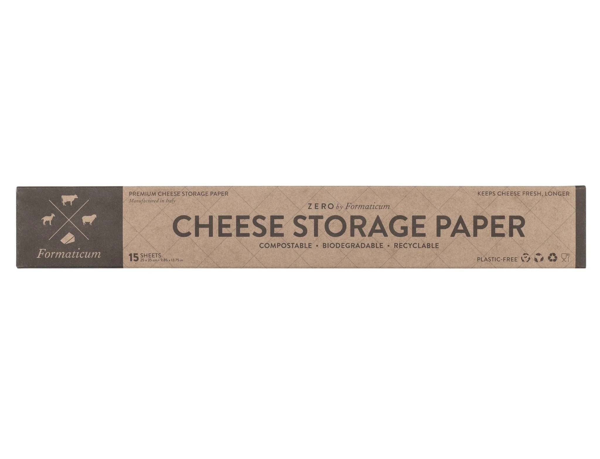 Formaticum ZERO Cheese Paper - 15 sheets + labels