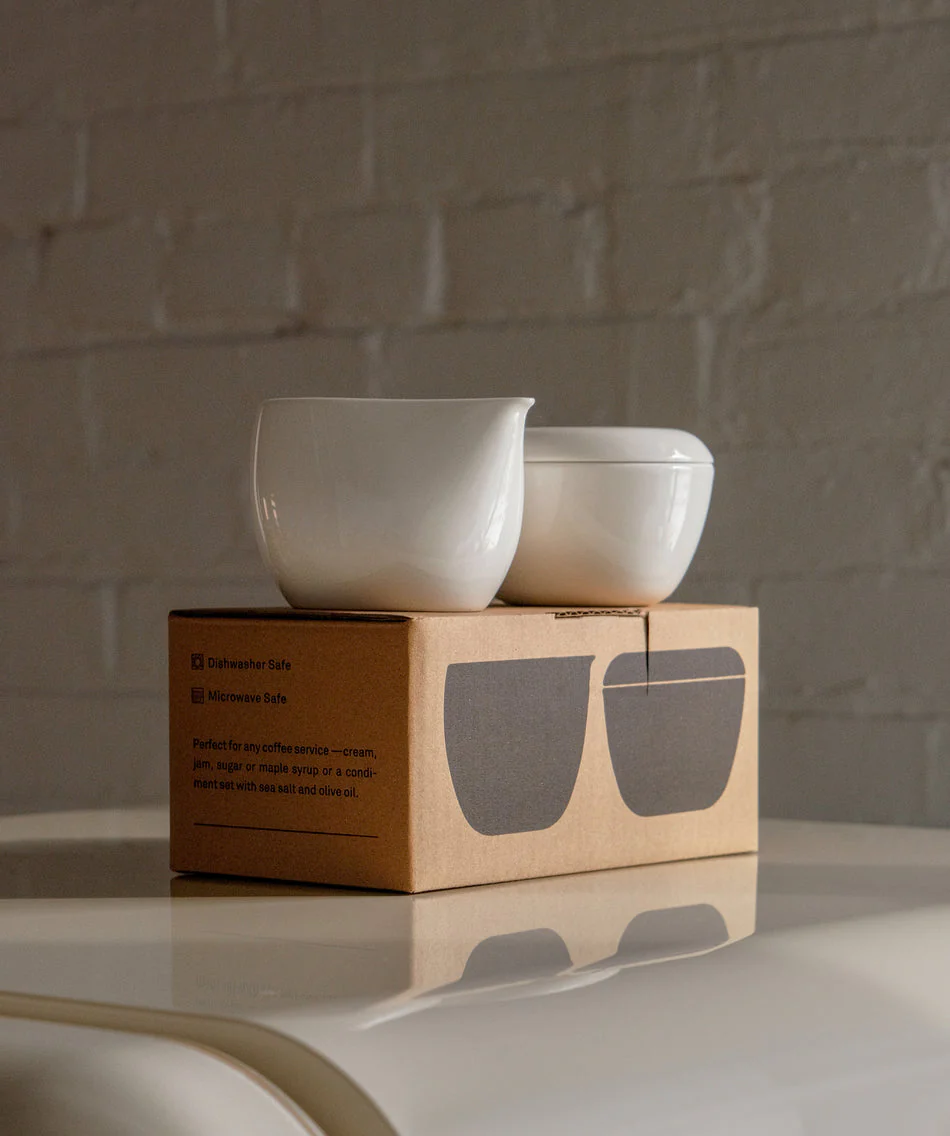 førs short pitcher and switch bowl set - white (40% off at checkout) - Image 3