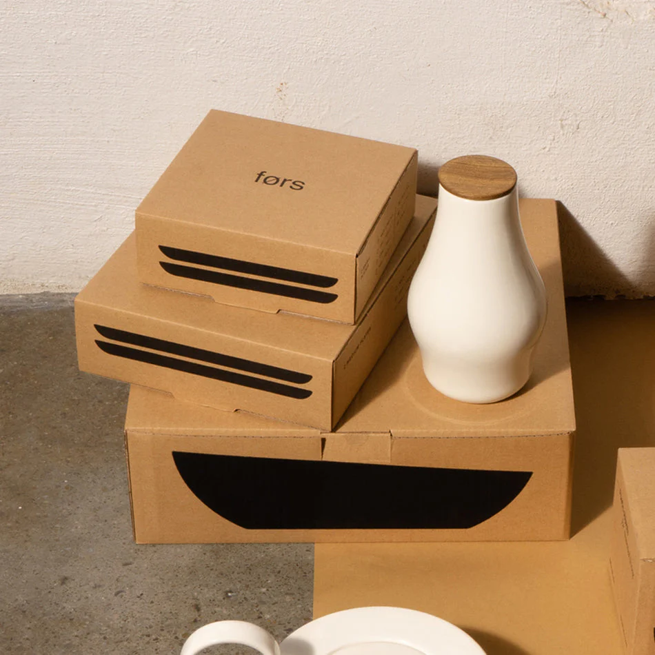 førs slanted serving bowl - white - Image 5