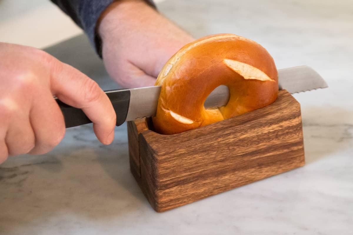 Bagel Mitre - Acacia Wood - Image 2