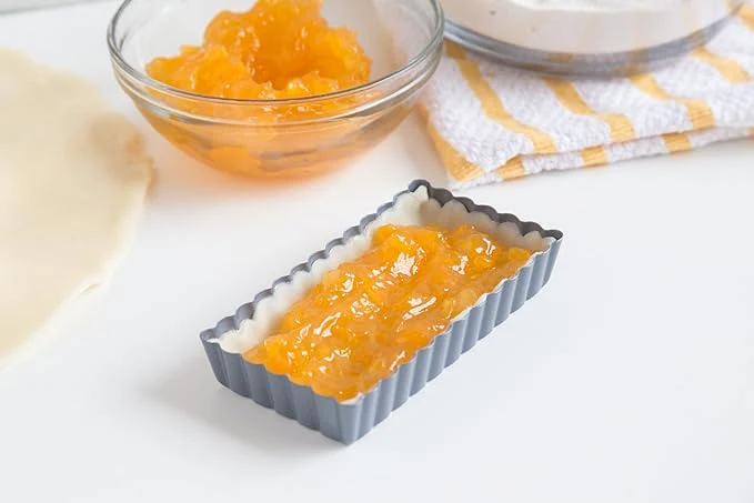 Mini Rect. Loose Bottom Tart Pan 4" - Image 3