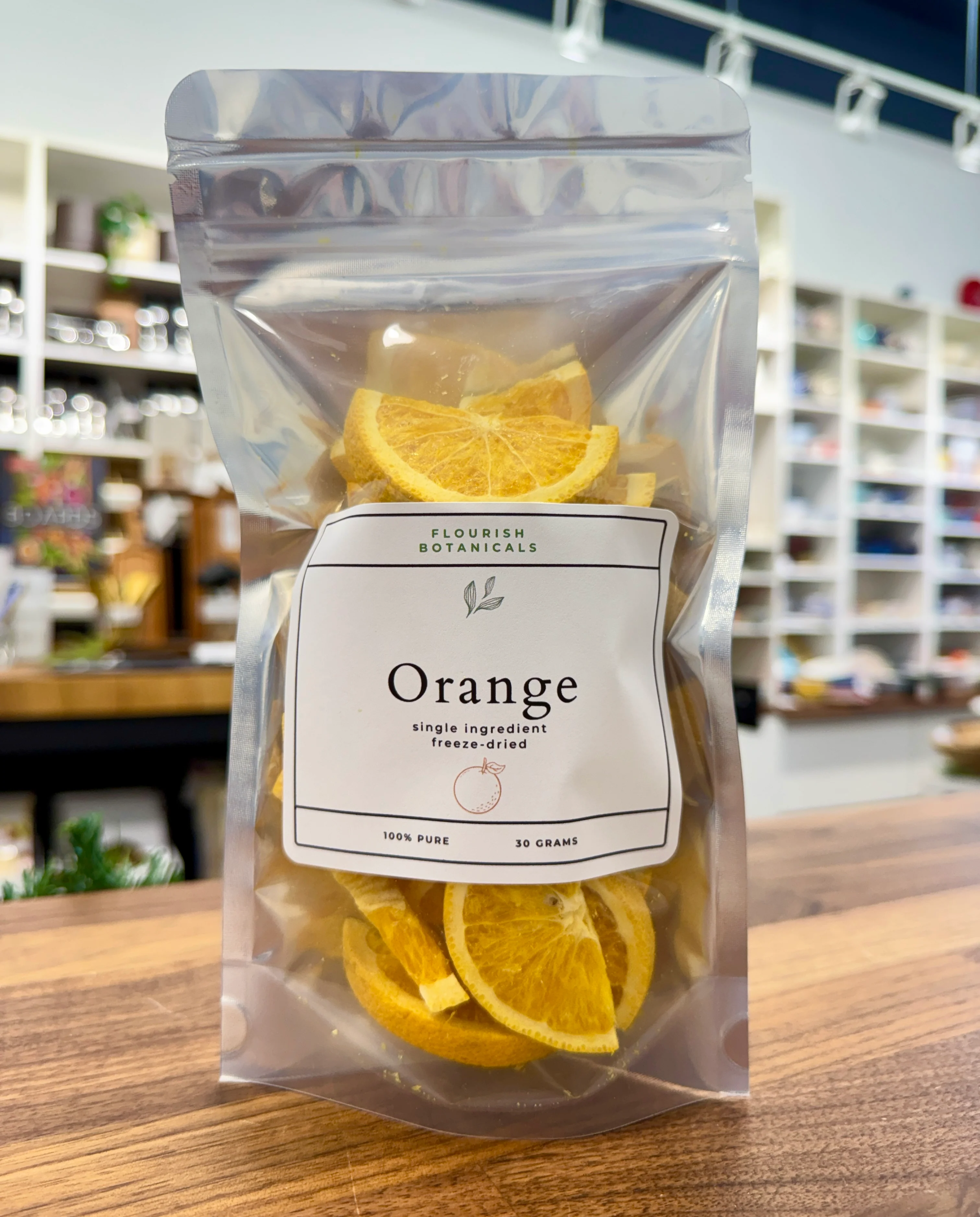 Freeze Dried Orange Slices - 25g