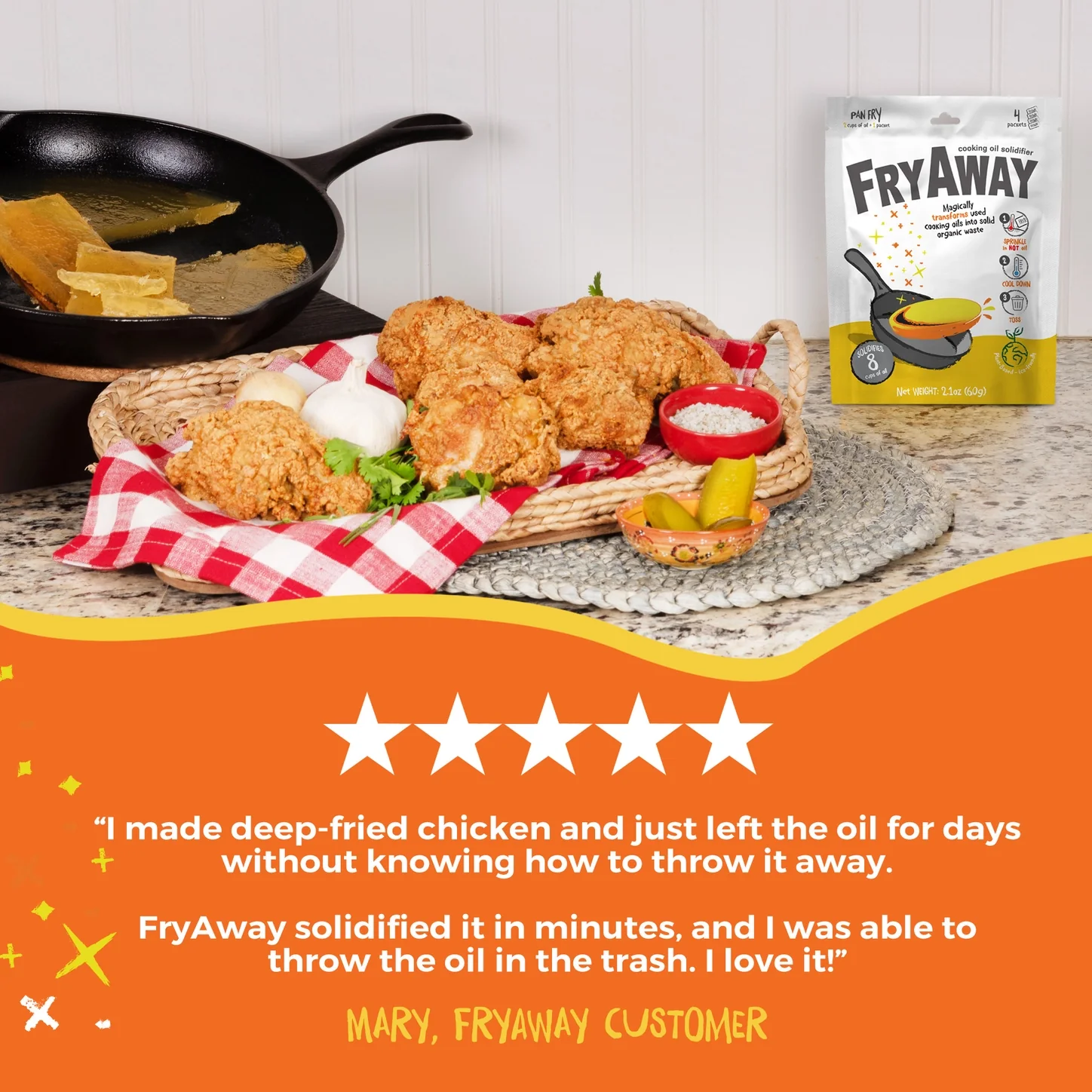 FryAway - Super Fry 200g - Image 9