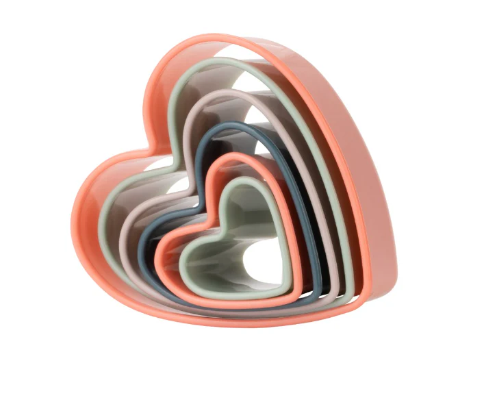 Fusion Twist Cookie Cutters Hearts Multi Size