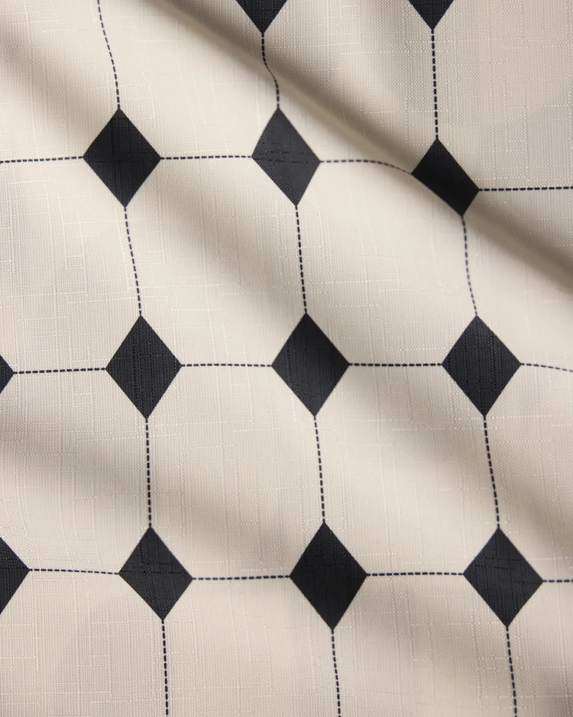 Geometry Espresso Mosaic Table Runner - Small (16"x60") - Image 3