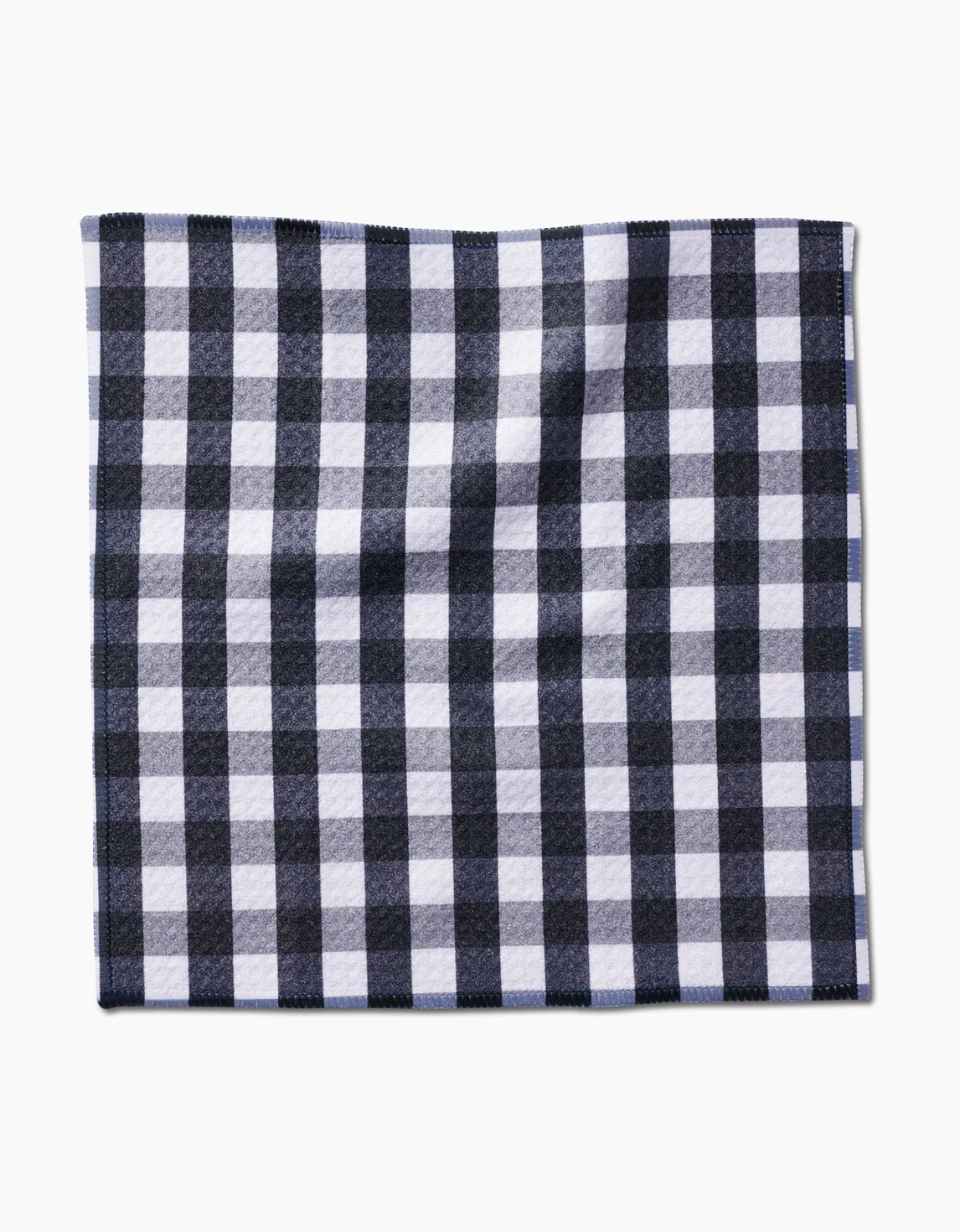 Geometry Midnight Flannel Dishcloths S/3 - Image 3