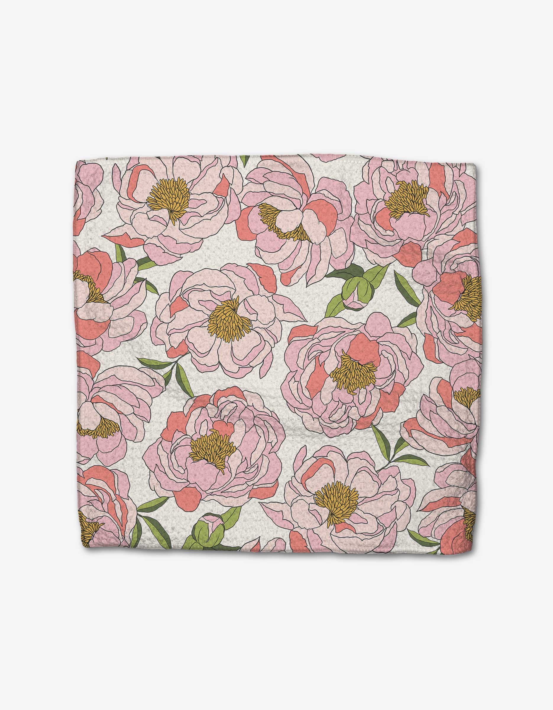 Geometry Peony Paradise Dishcloth Set - Image 2