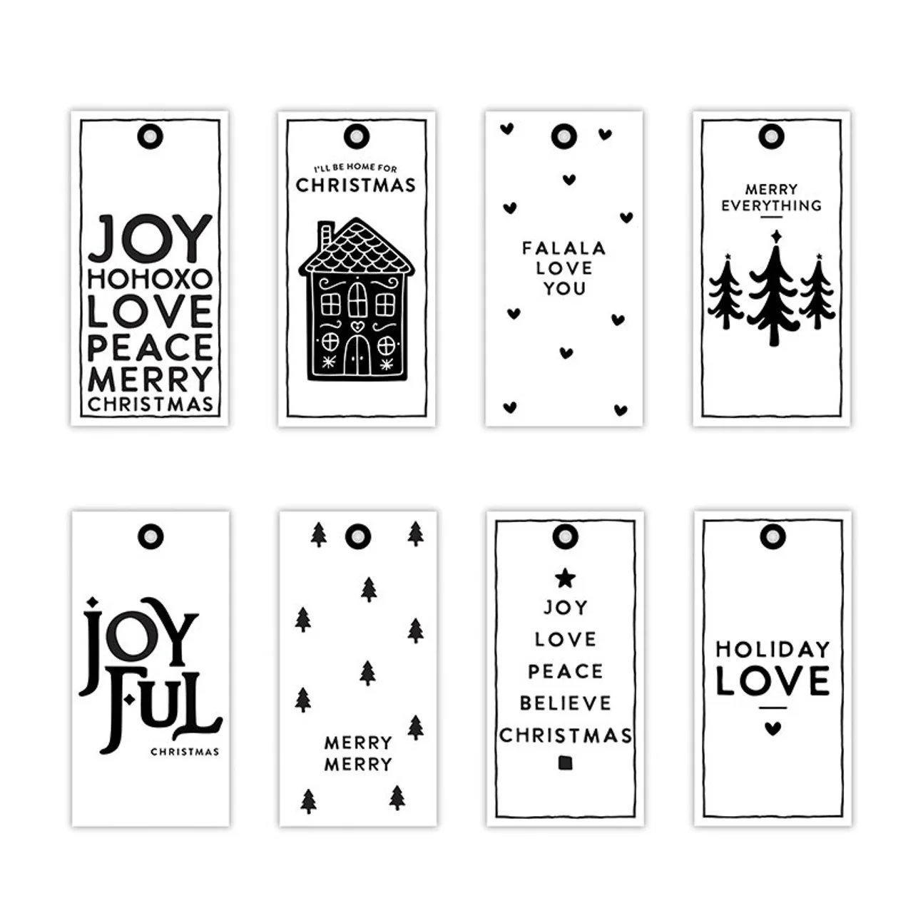 Gift Tag Book - Christmas Woodlands - Image 2