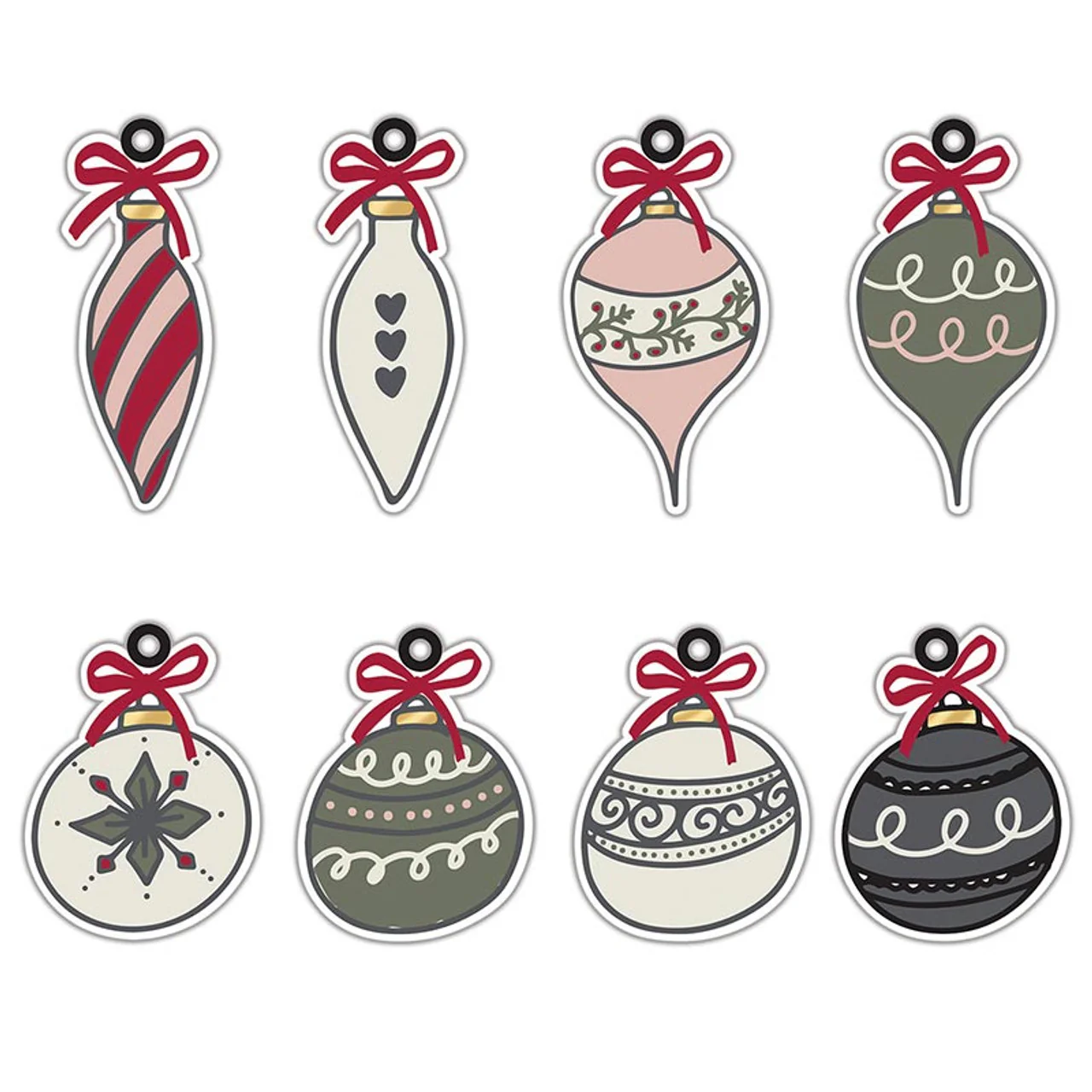 Gift Tag Book - Die-Cut Ornaments - Image 2
